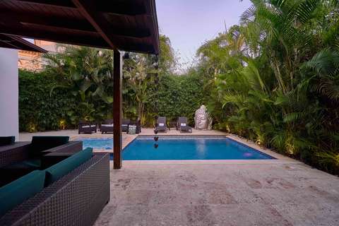 Piscina y áreas exteriores — Potter House