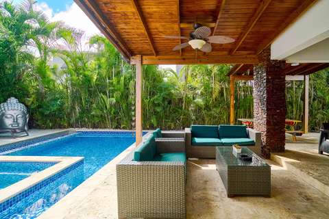 Piscina y áreas exteriores — Potter House